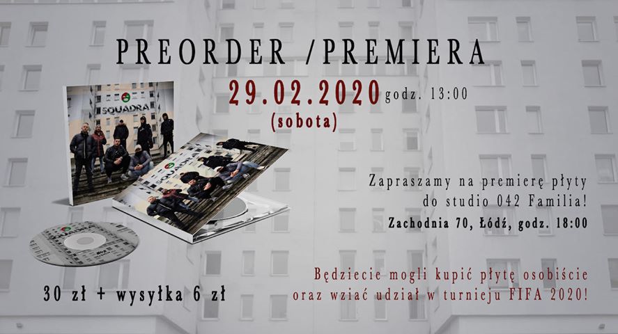 Klip promujący nową płytę ekipy 042 Familia pt. SQUADRA
